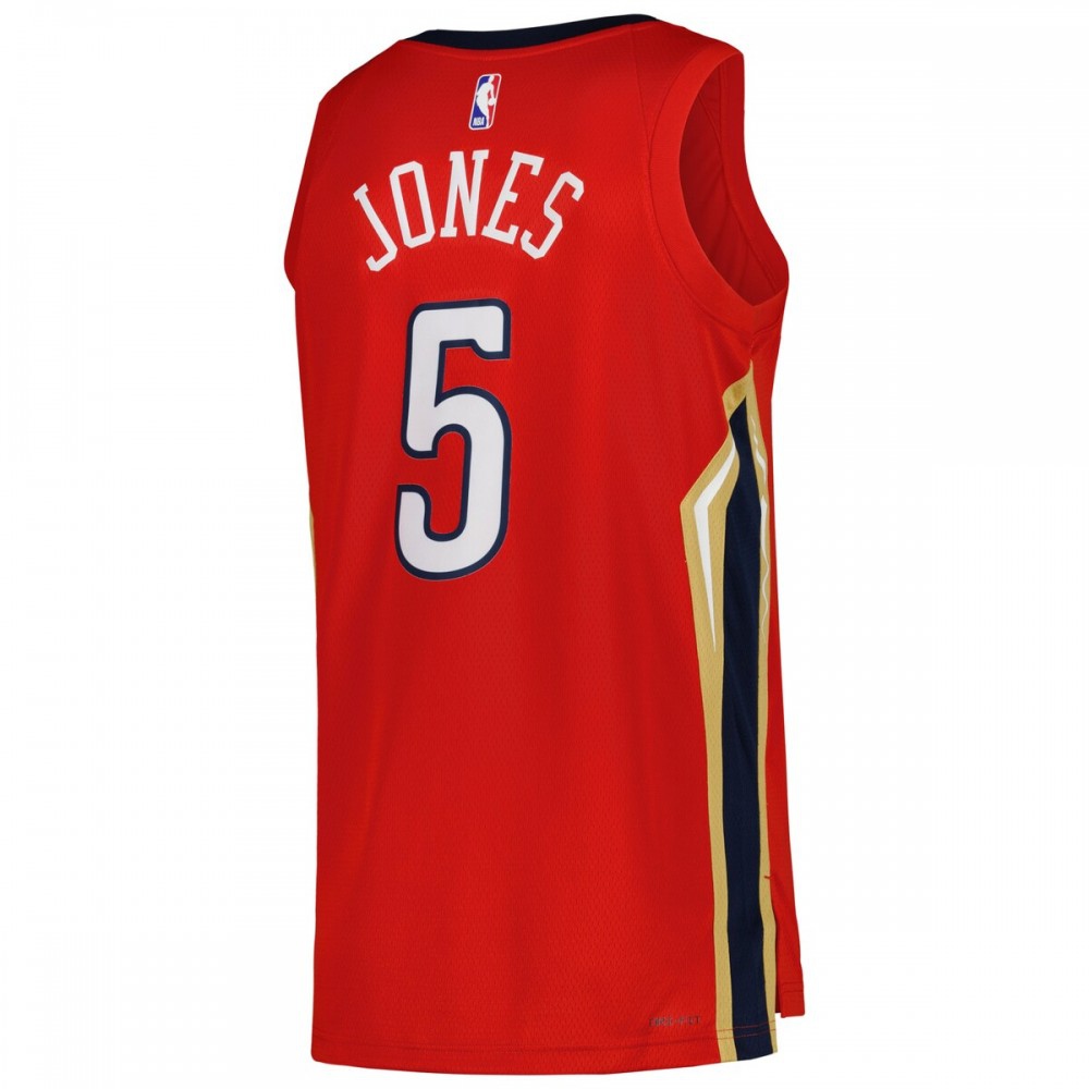 Herbert Jones New Orleans Pelicans Jordan Brand 2022/23 Replica Swingman Jersey - Statement Edition - Red-Pro Kit Vault | Brand New 26/27 Sports Jerseys